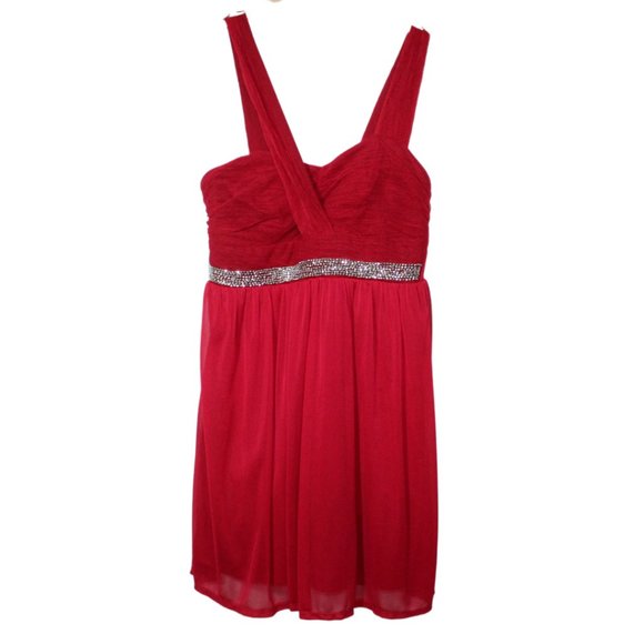 torrid Dresses & Skirts - Torrid red formal sleeveless mini dress